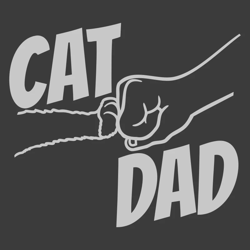 Conception du logo Cat Dad