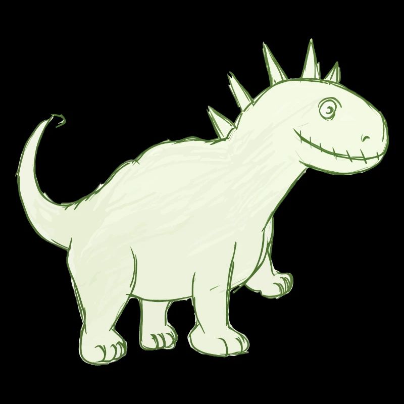 Freundlicher Dinosaurier