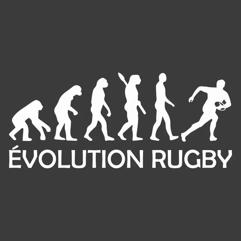Évolution rugby - Humour Rugby