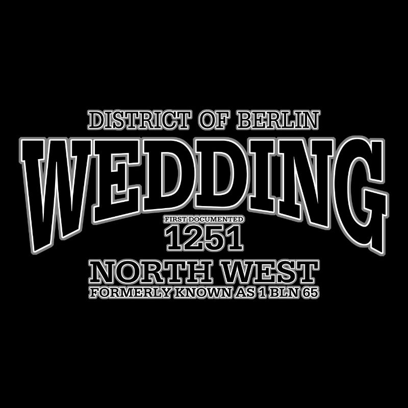 Wedding black print