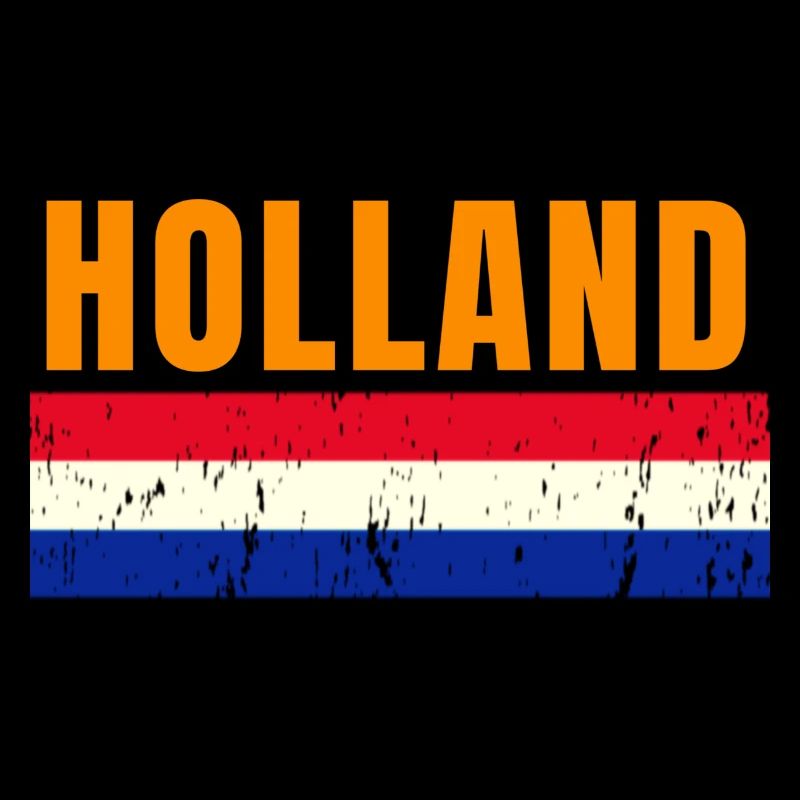 Holland Flag Anglais