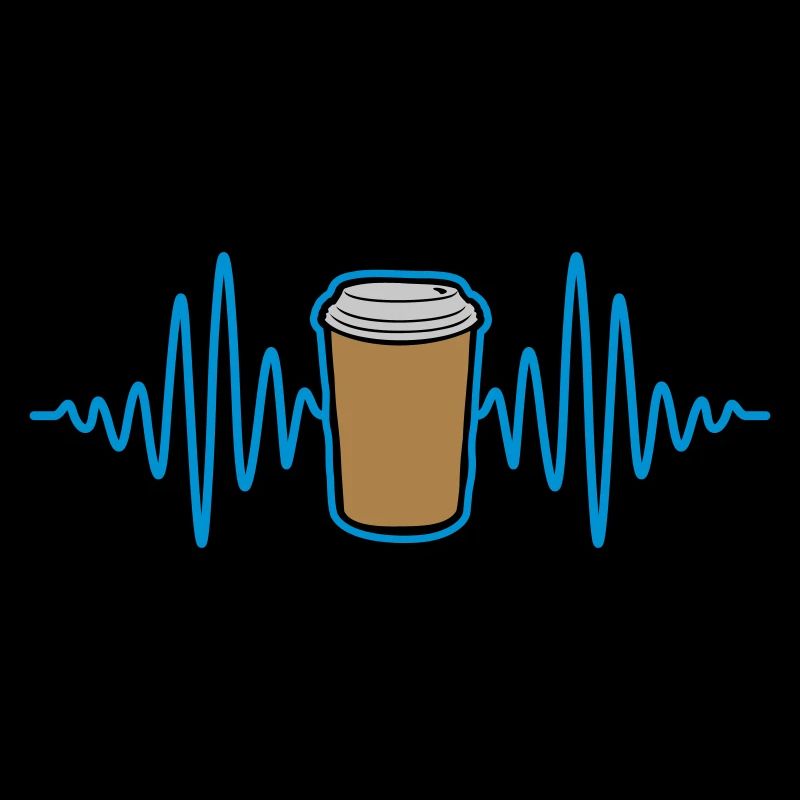 Frequenz Kaffee Becher unterwegs