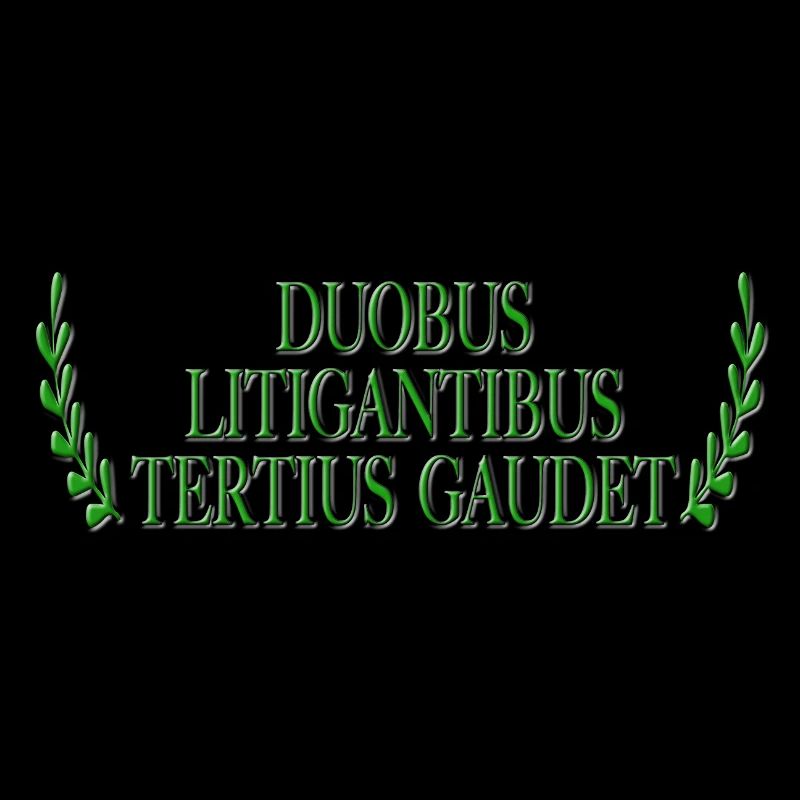 Duobus Litigantibus Tertius Gaudet