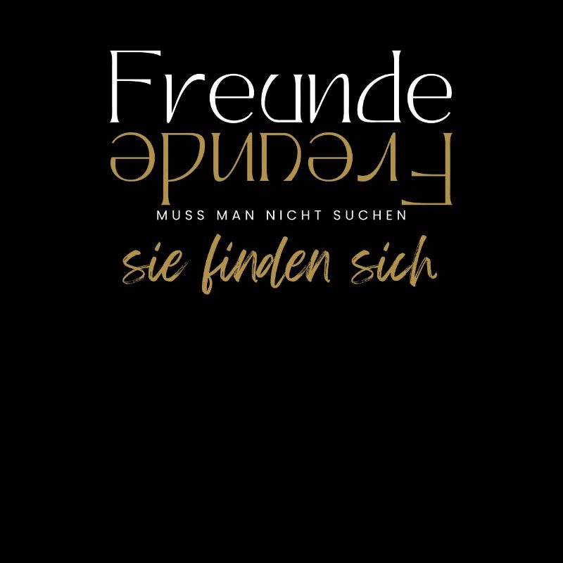 Beste Freunde FREUND Kumpel Kumpels