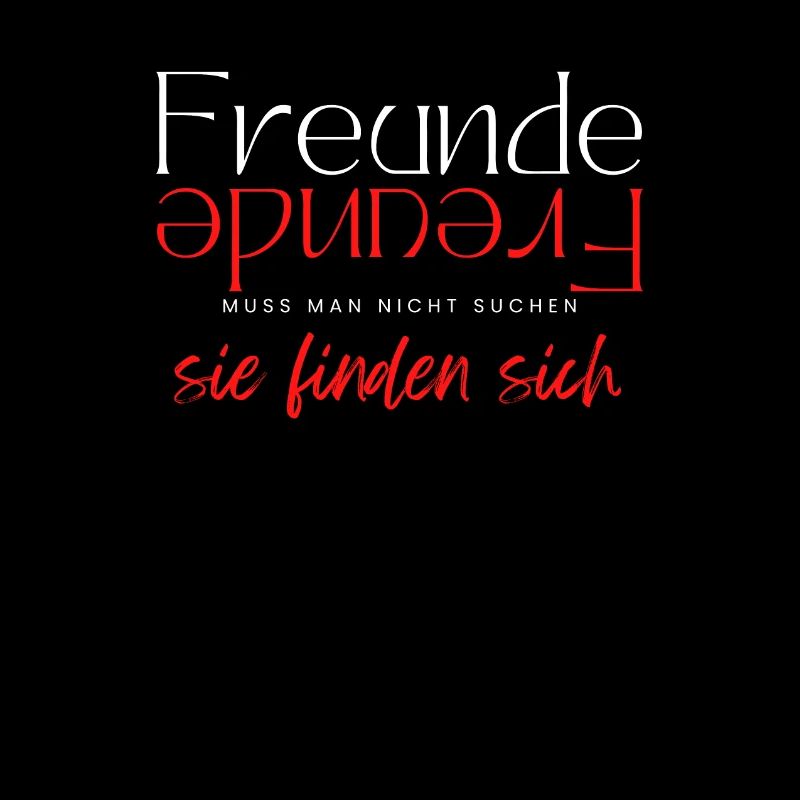 Beste Freunde FREUND Kumpel Kumpels