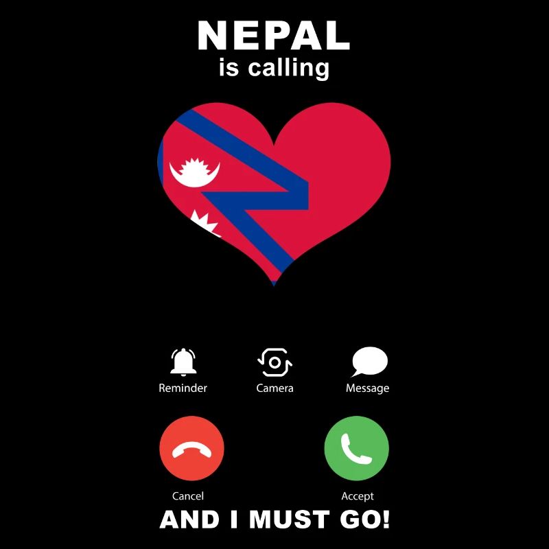 Nepal is calling Nepal Heart Souvenir