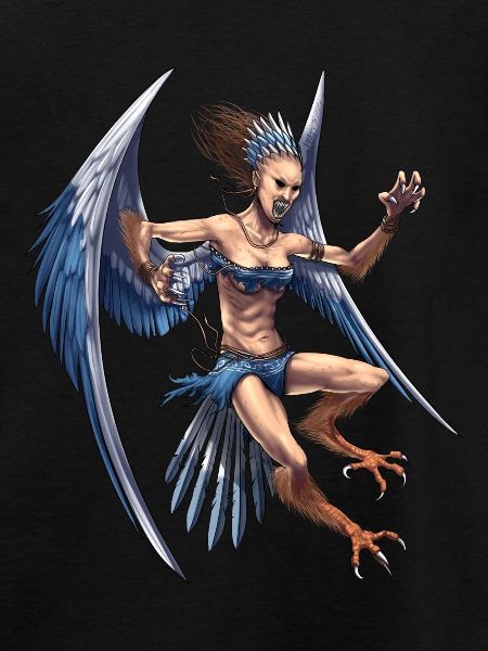 Greek Mythology Deity Harpy
