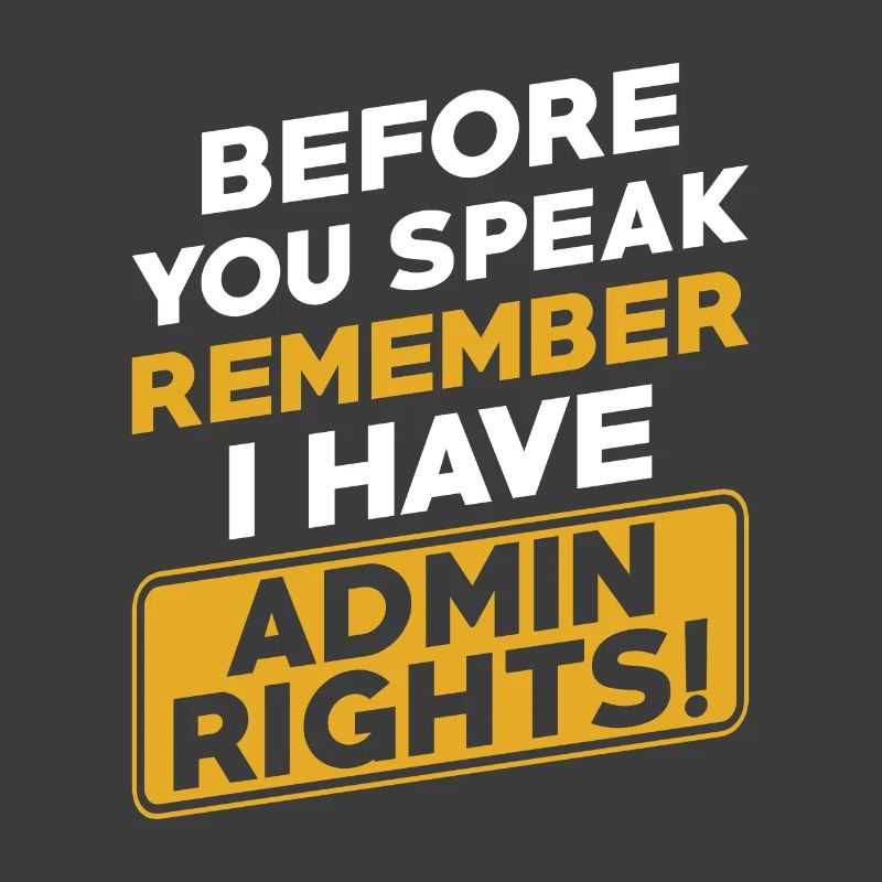 Administrateur Informaticien Programmeur Admin