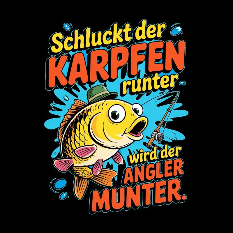 Schluckt der Karpfen – wird der Angler munter