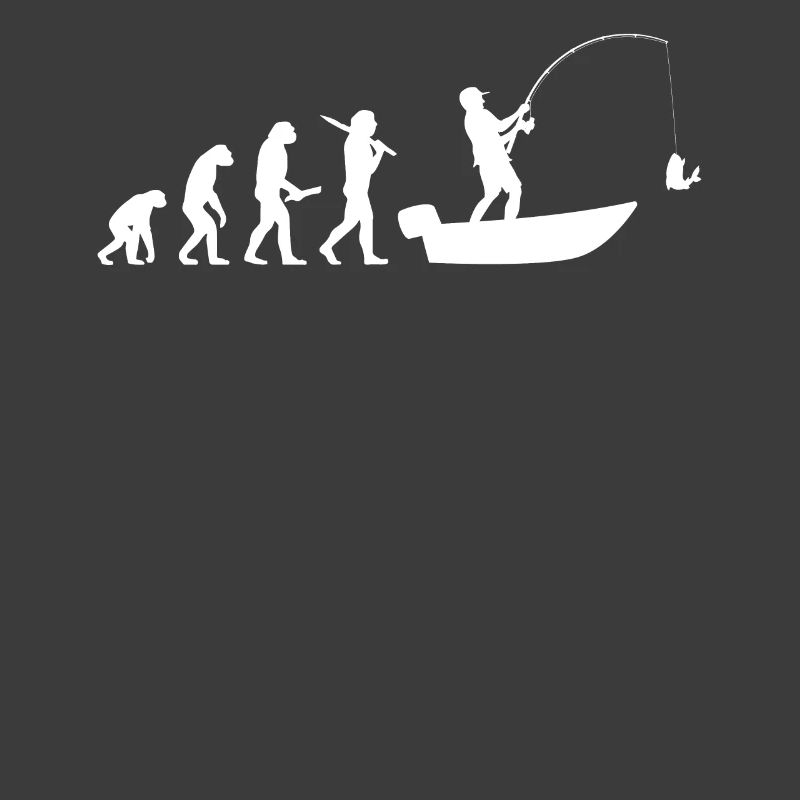 Cadeau de passe-temps de pêcheur de pêcheur d'évolution d'évolution