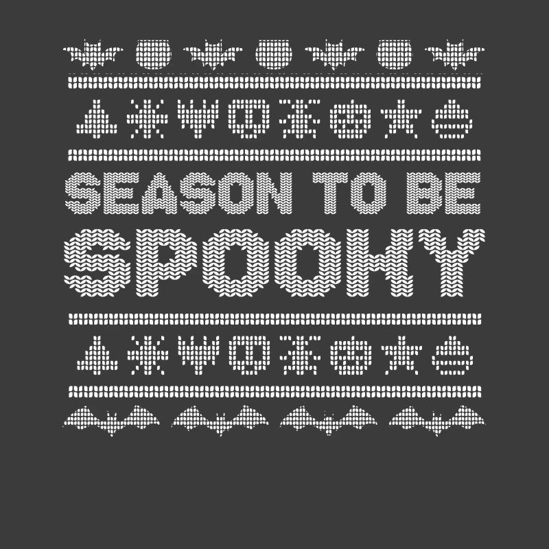 Stitch Pattern Funny Creatures Spooky Halloween
