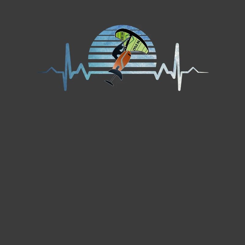 Wing Foiling Heartbeat ECG