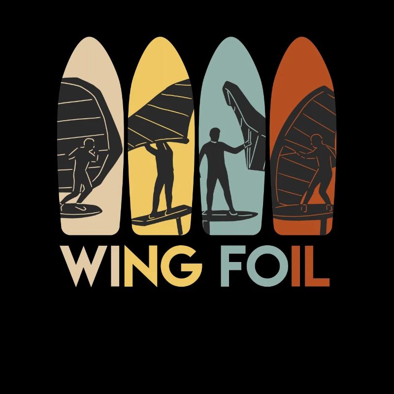 Wing Surf WIng Foil Rétro Wingfoiling
