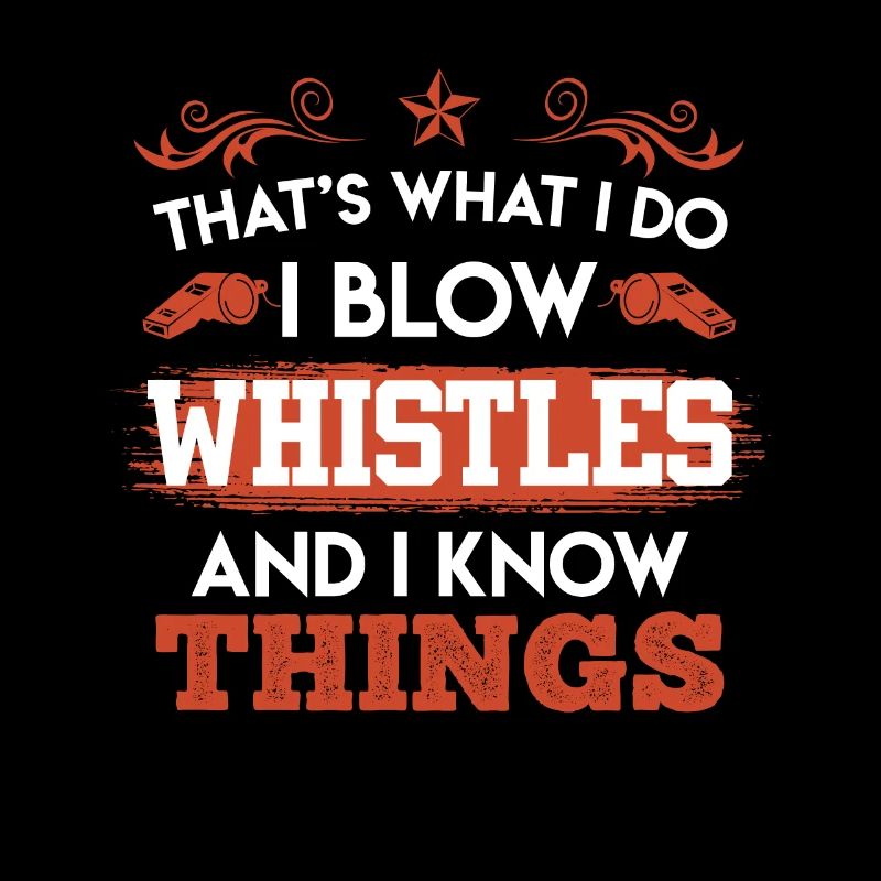 Referee whistle & know things
