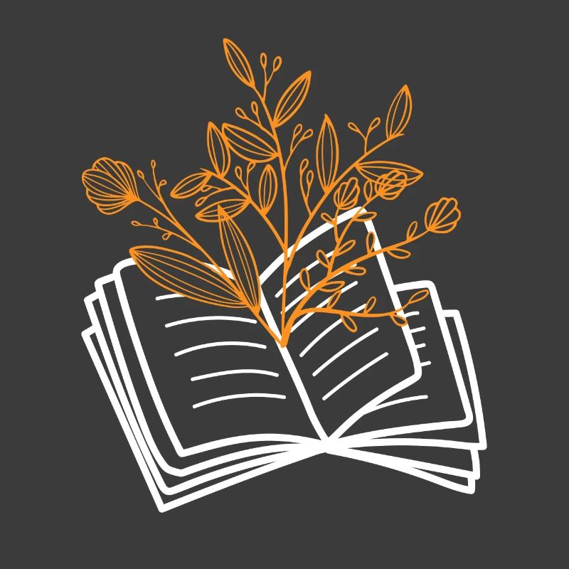 Book lovers Buchblume Reading enthusiasts