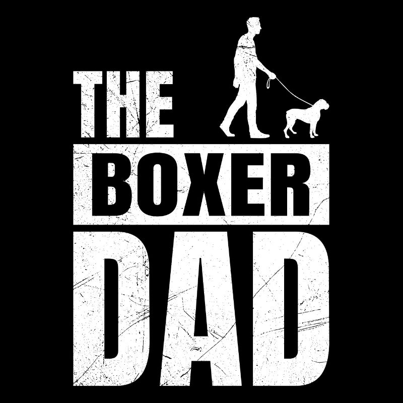 BOXER DAD Deutscher Boxer Hundepapa Boxer