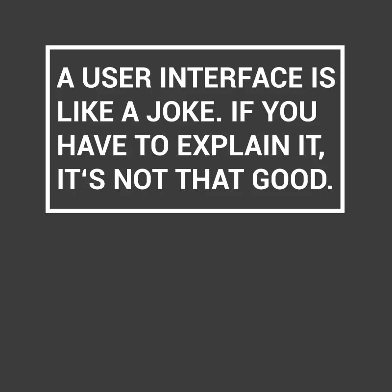 User Interface Programmer Funny UI UX