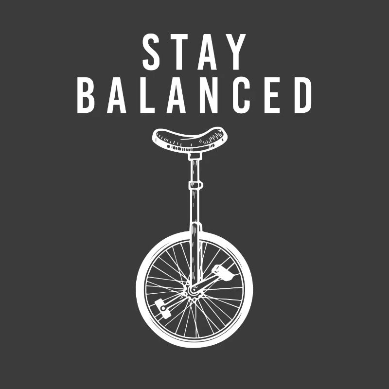 Einradfahrerin Einrad Mädchen Unicycle Balance