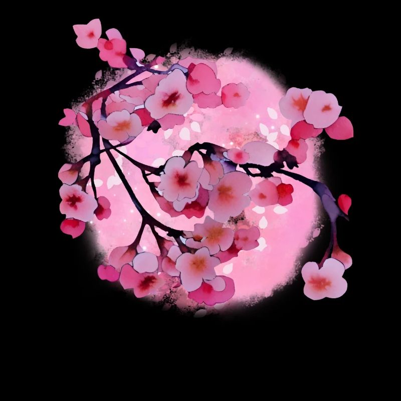 Art japonais des fleurs de cerisier