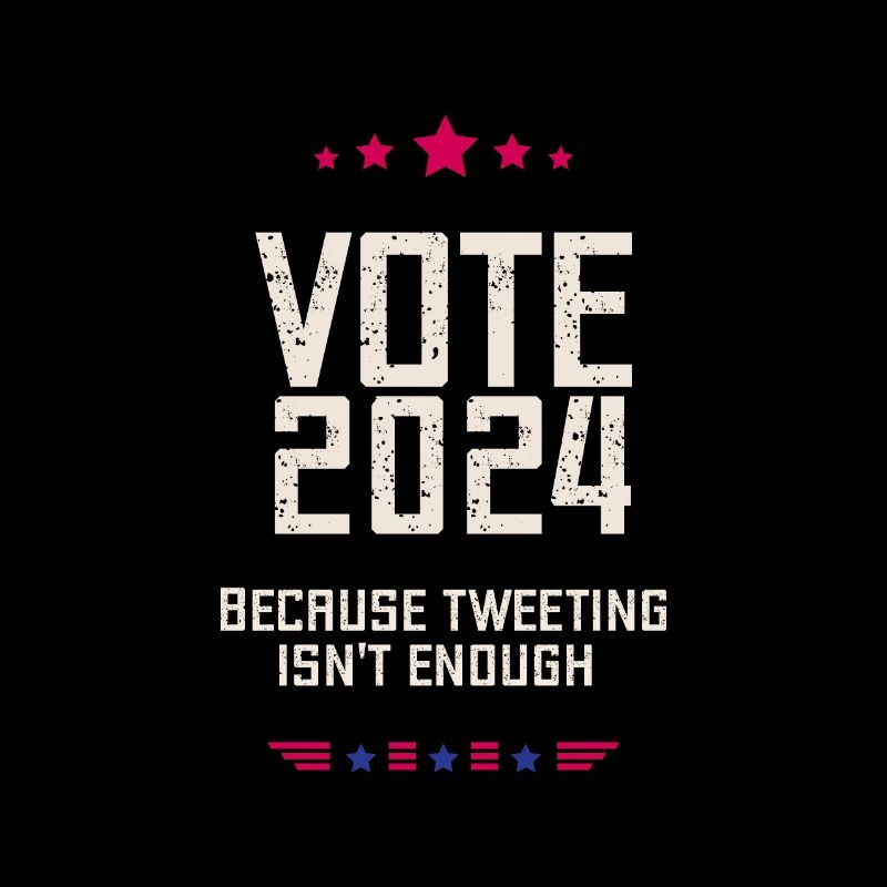 VOTEZ 2024, parce que tweeter ne suffit pas