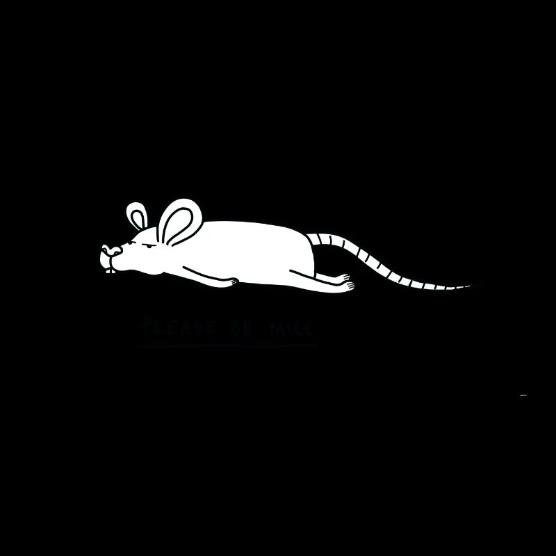 Mouse funny design with pun