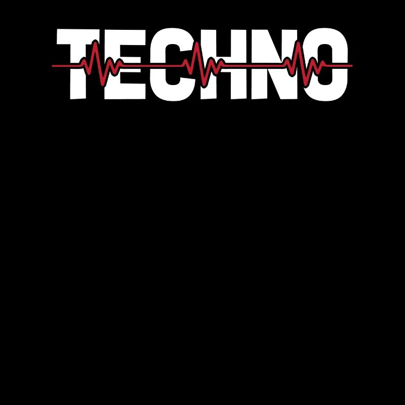 Techno Raver Ekg Heartbeat