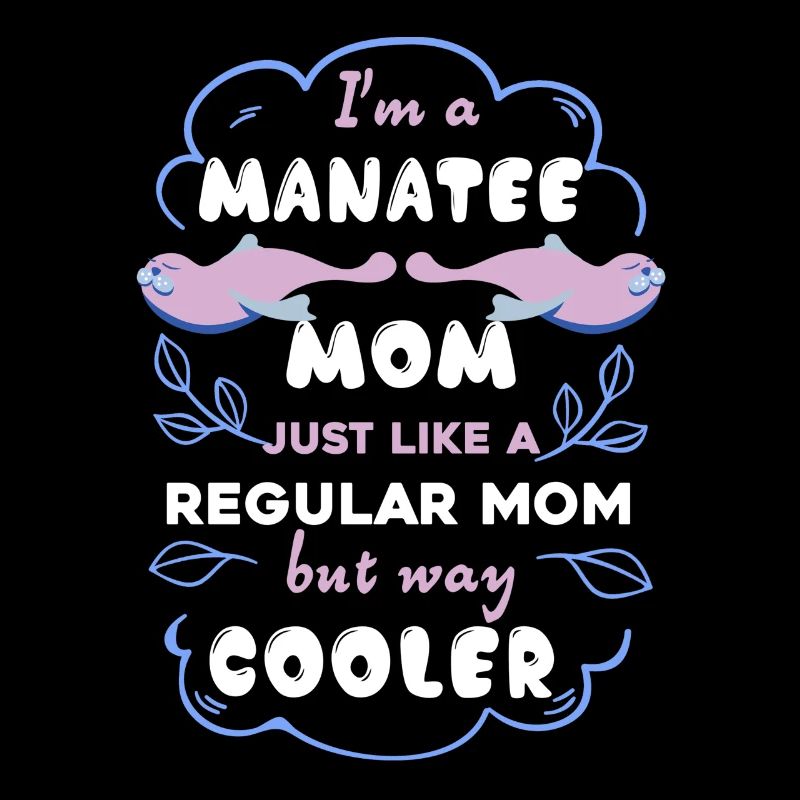 Cooler Manatee Mom