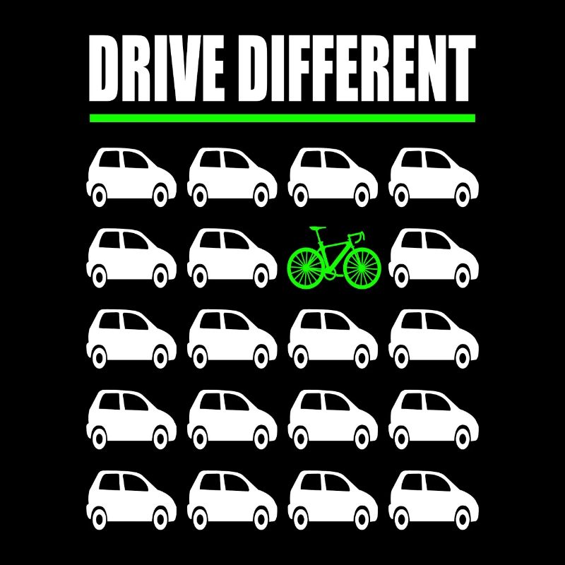 Bicycle cyclist climate protection environmental protection