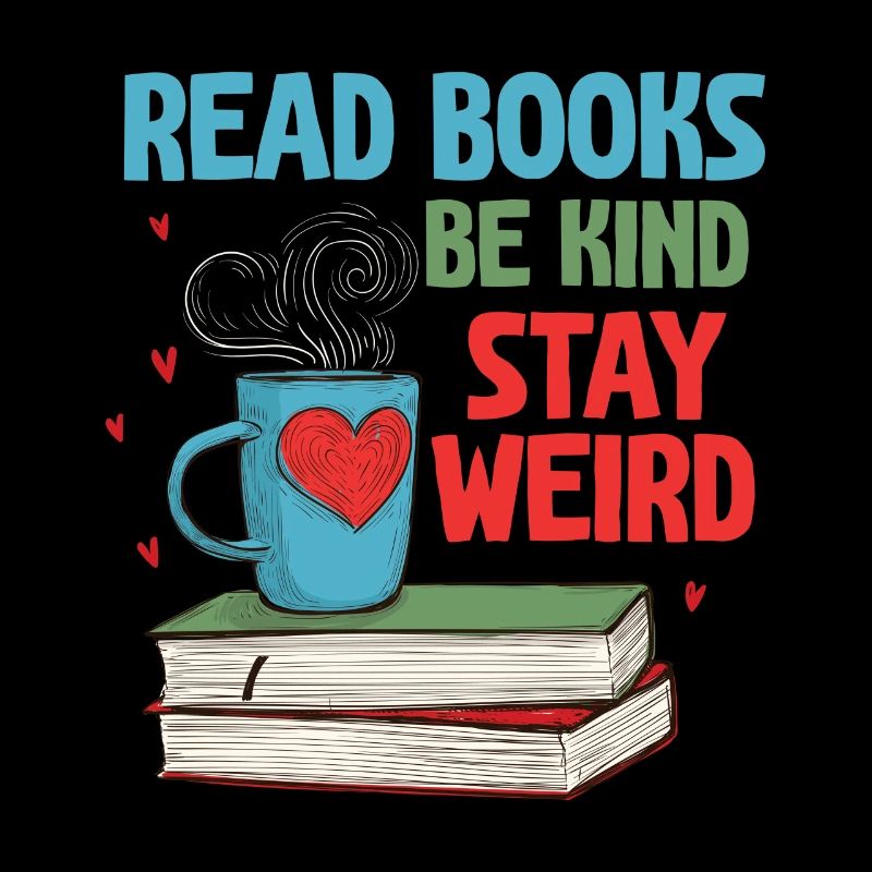 Reading Books Friendly Being Crazy Reading