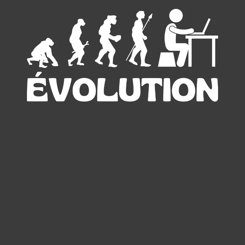 Evolution Geek Évolution Darwin Gaming Jeux Gamer