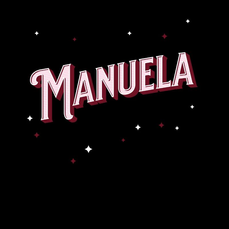 Manuela naam gepersonaliseerd