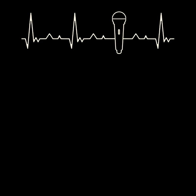 Micrófono. Corazón. Amor. Ekg. Legumbres.