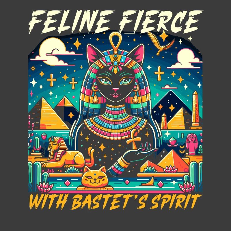 Bastet Déesse égyptienne Égypte Pyramide Égypte