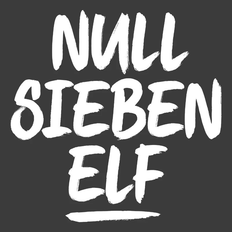 NULL SIEBEN ELF Pinselstrich
