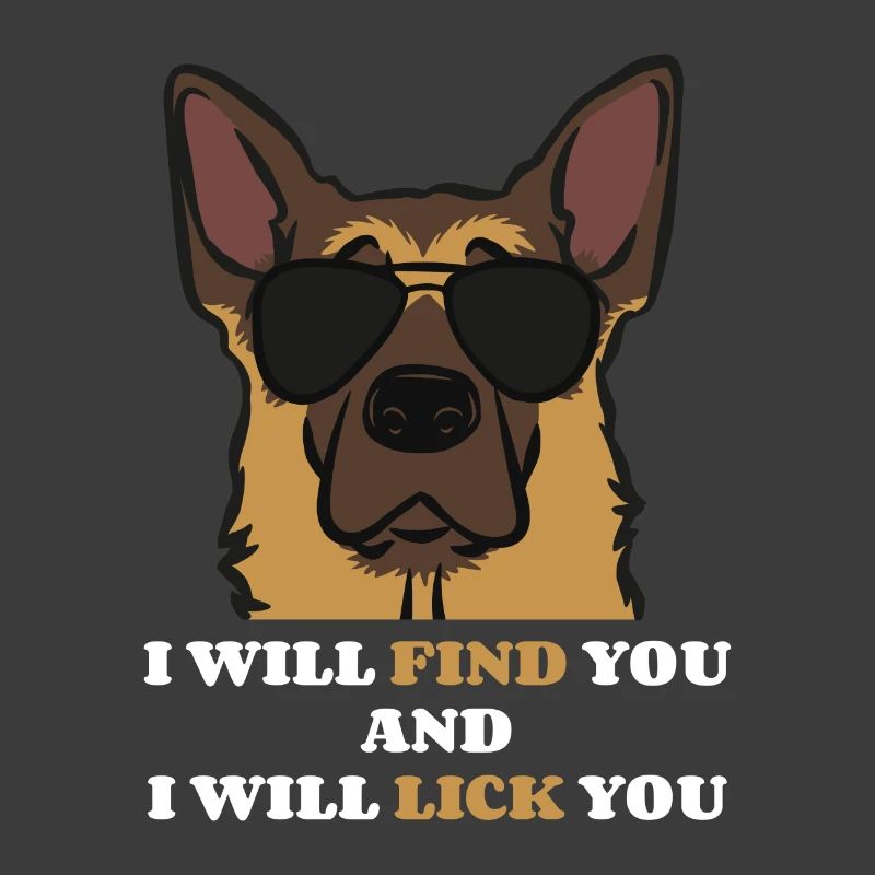 Cooler Deutscher Schäferhund