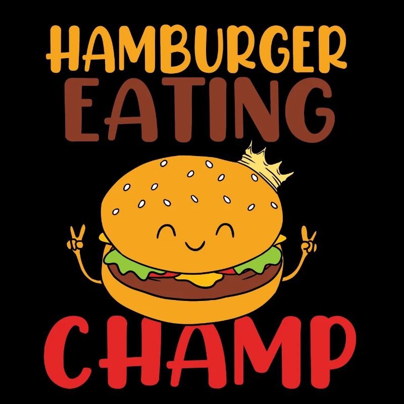 Hamburger Eating Champ