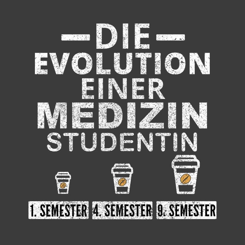 Medicin student kaffe evolution gåva
