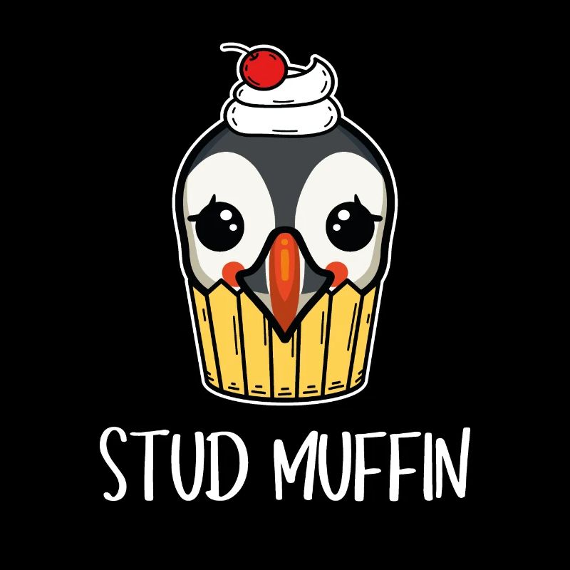Stud Muffin Puffin Puffin Pun