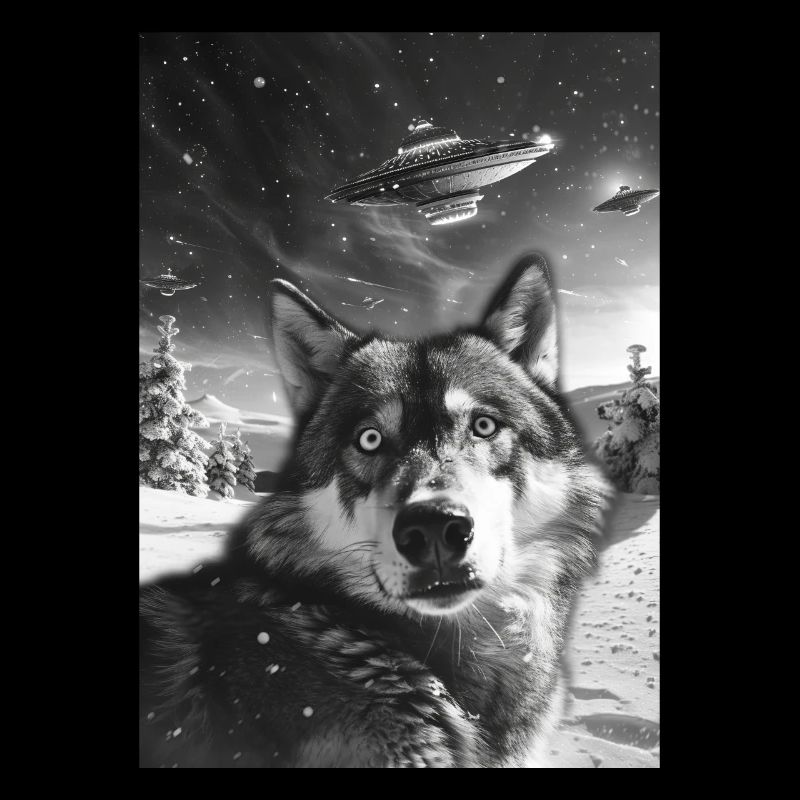 Ufo Selfie Wolf