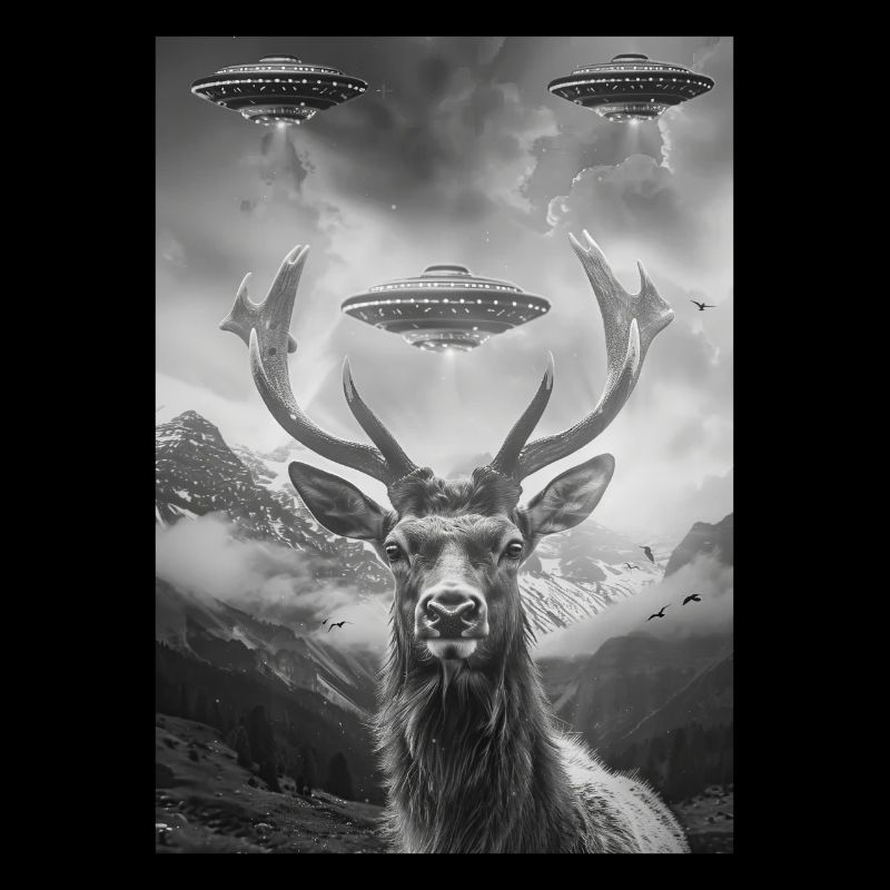 Ufo Selfie Moose