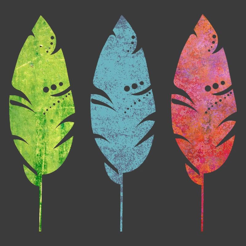 Three tender feathers