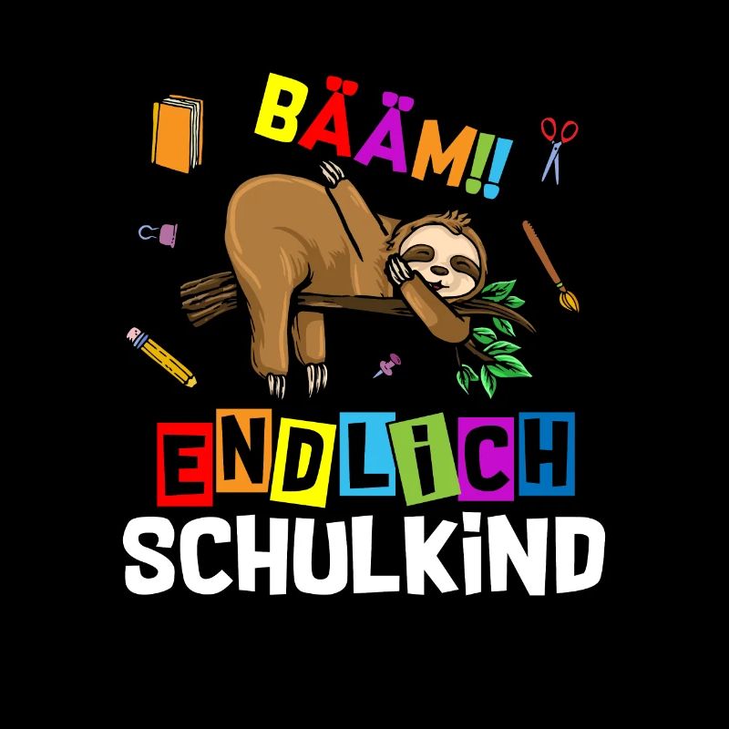 Bääm Finally Schoolchild Sloth