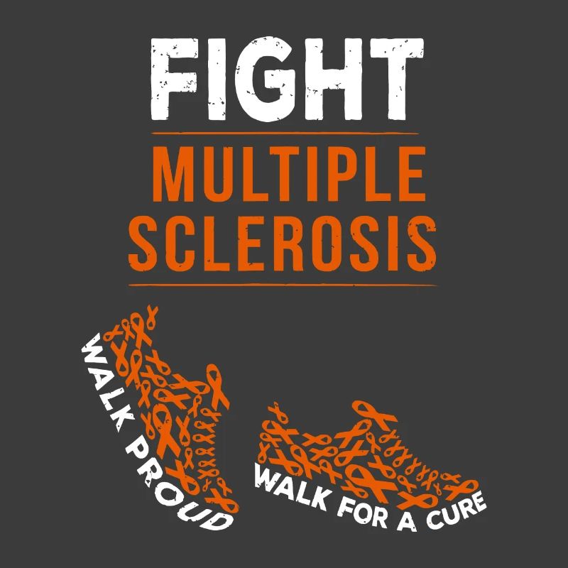 Fight Multiple Sclerosis MS Awareness Warrior Ribb