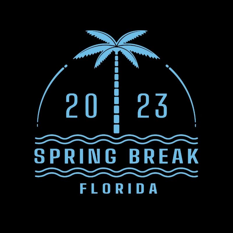 Passende Spring Break Strandurlaubsidee - Florid