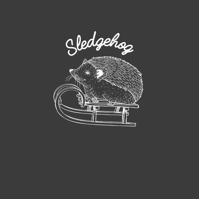 Cool SledgeHog Hedgehog Hogs Pet