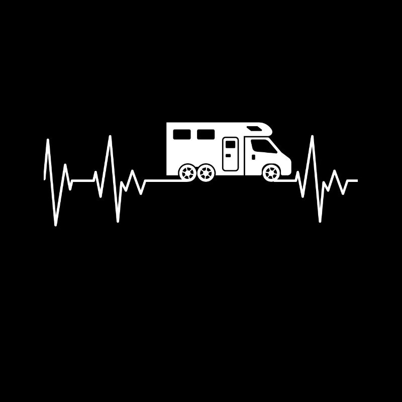 Caravan Heartbeat Camper Camping Travel Excursion