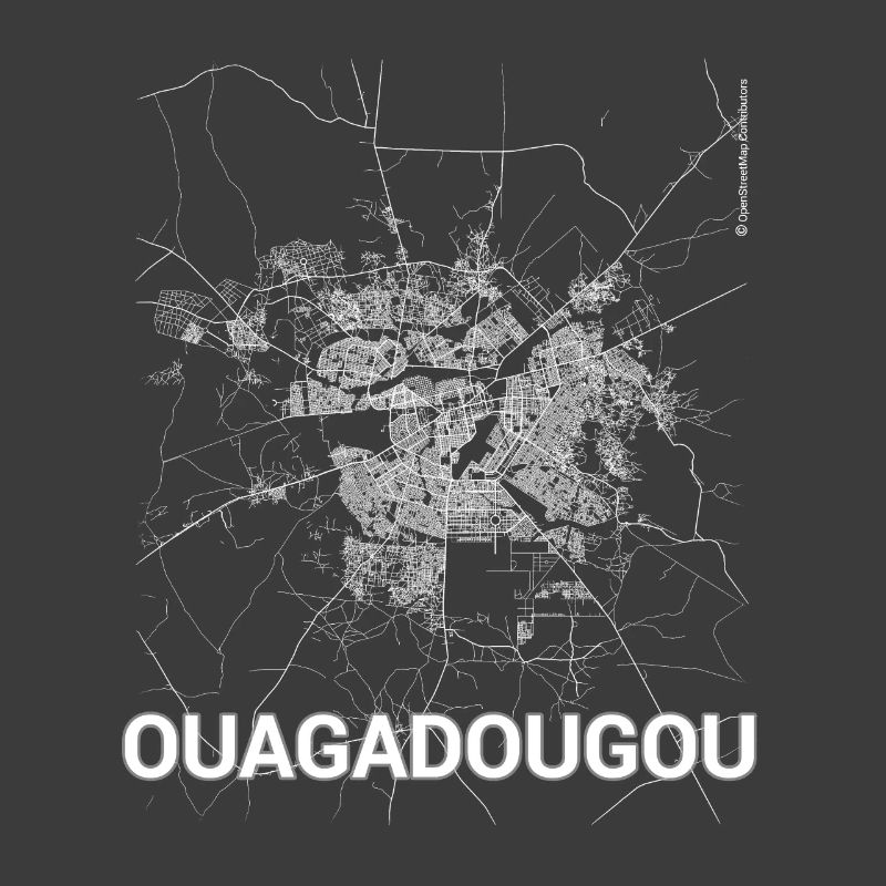 Ouagadougou Stadtplan und Straßen