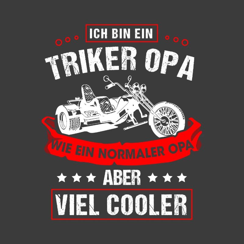 Grand-père Triker comme un grand-père normal mais beaucoup plus cool