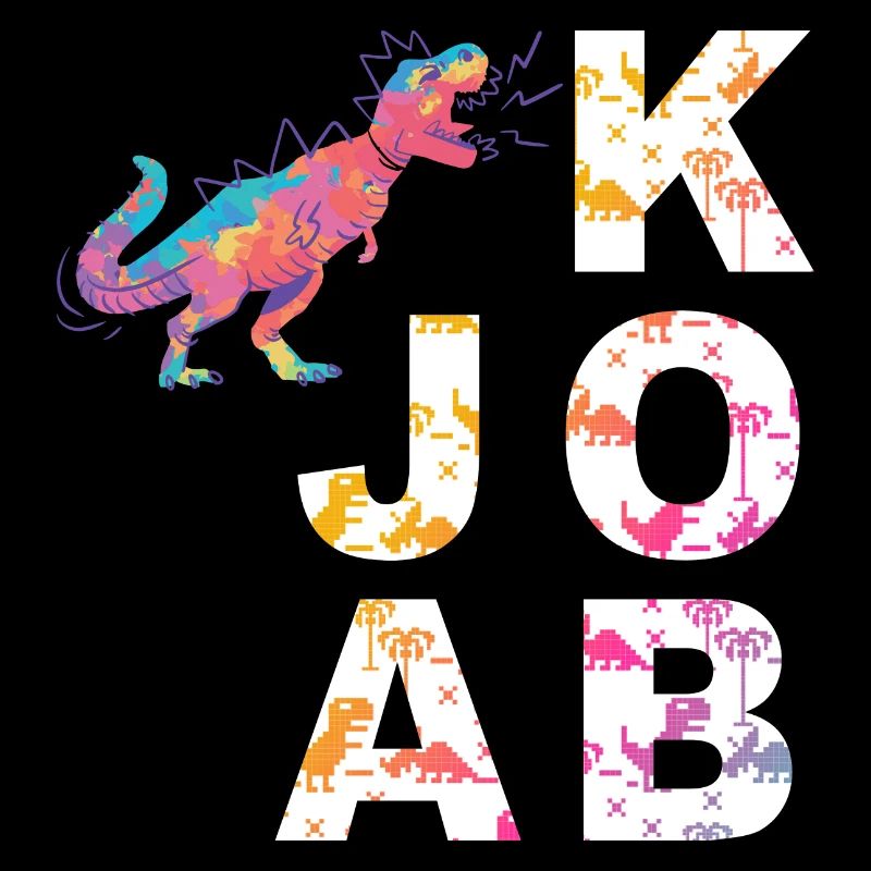 Jakob - Cool boy name with cool dinosaurs