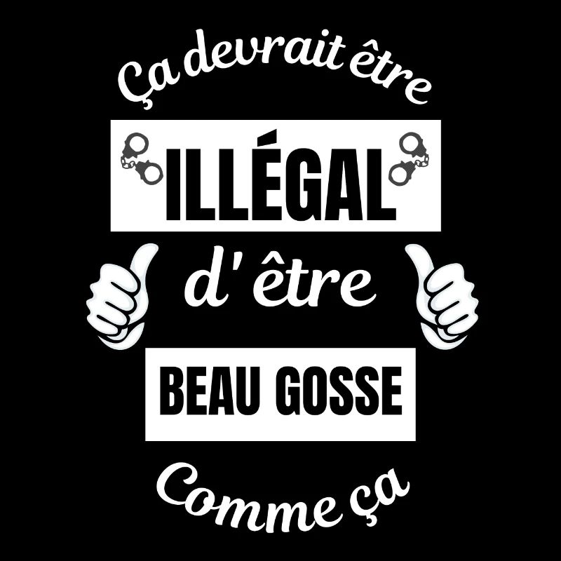 ça devrait être illégal d'être beau gosse comme ça